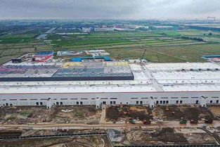 特斯拉上海工廠內(nèi)部情況曝光 model 3車(chē)身框架下線